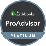 Quick Books ProAdvisor Platinum logo